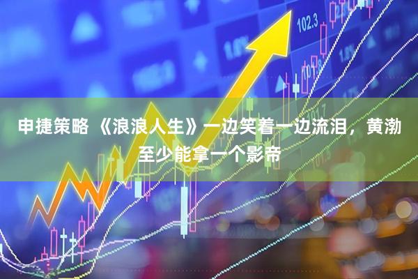 申捷策略 《浪浪人生》一边笑着一边流泪，黄渤至少能拿一个影帝